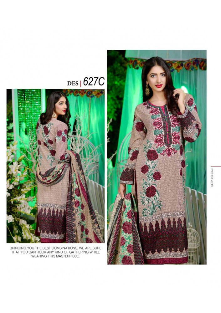 Rashid Tulip Suiting Vol 2-627-C