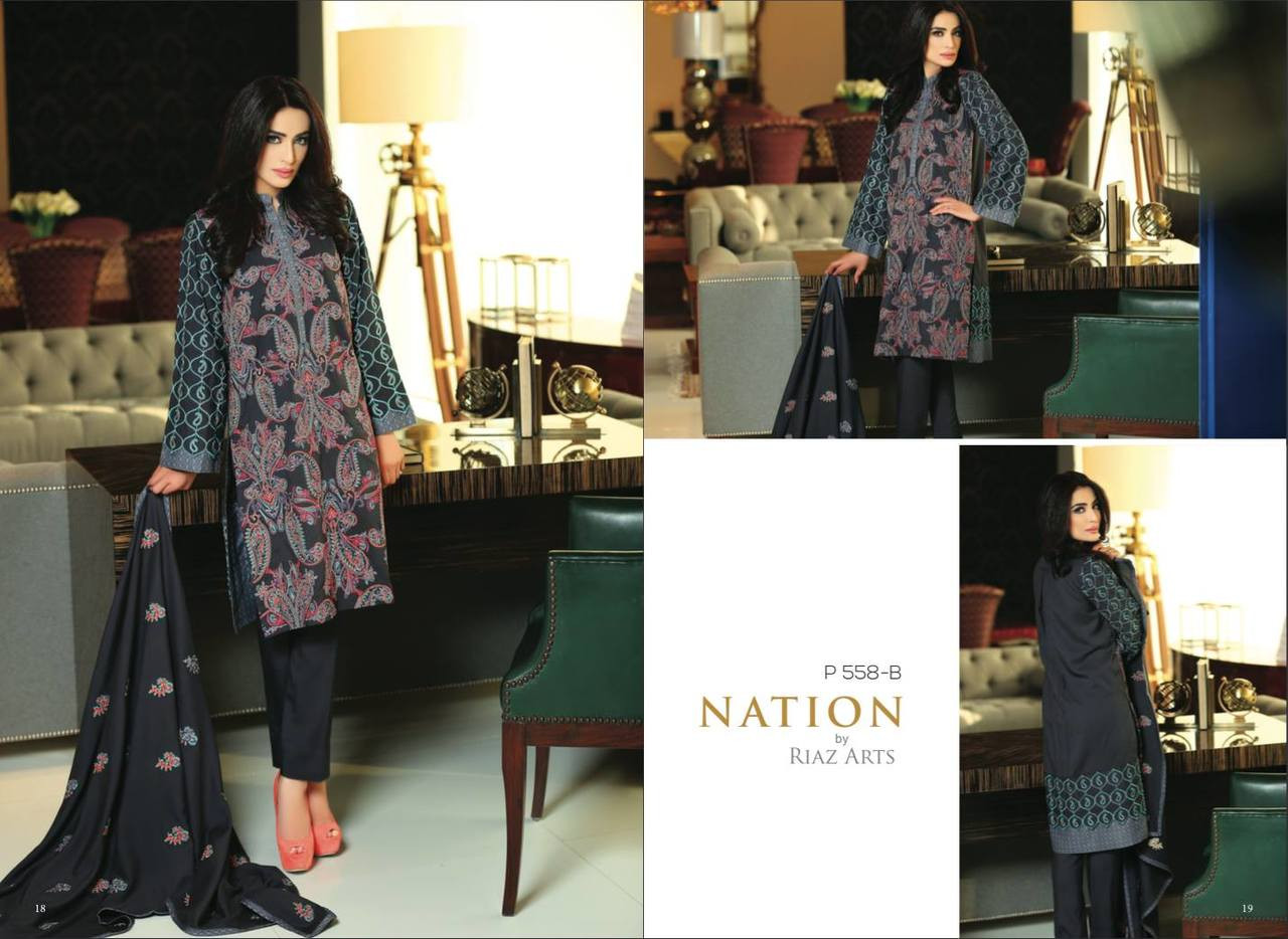 Nation Dhanak Winter Collection - 558B