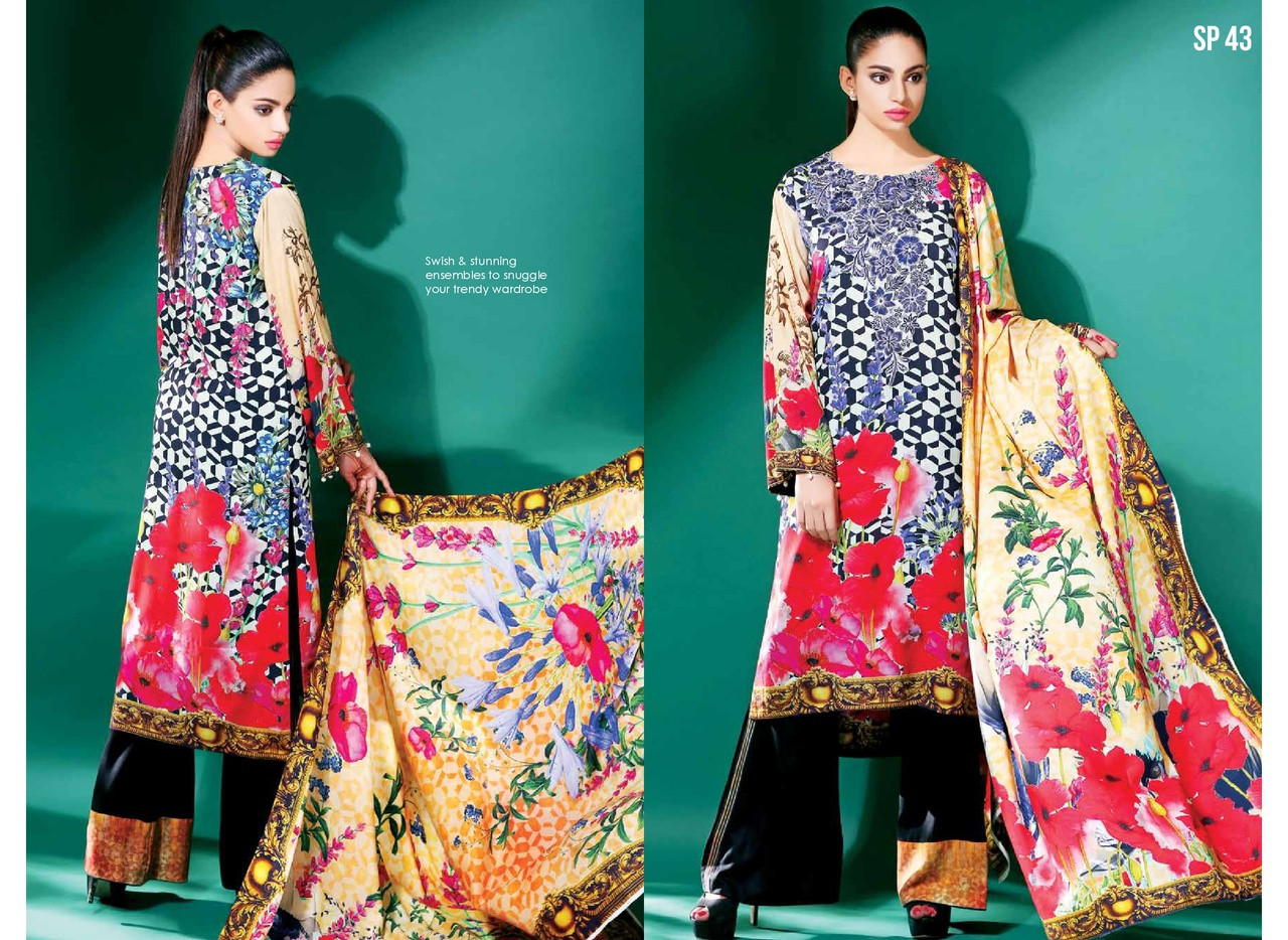 Nation Digital Embroidered Linen Collection - SP-43