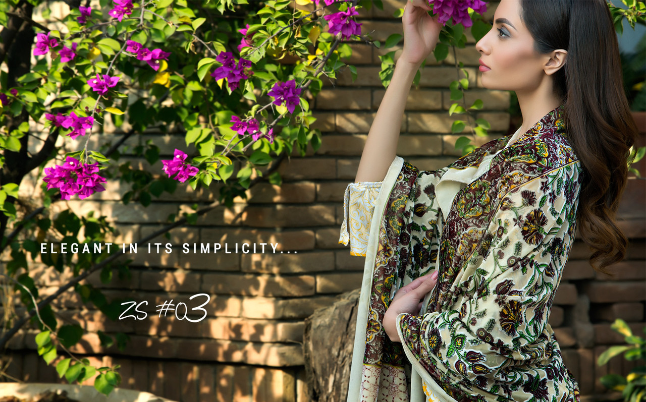 Saira Hassan Embroidered Velvet Collection Design 3