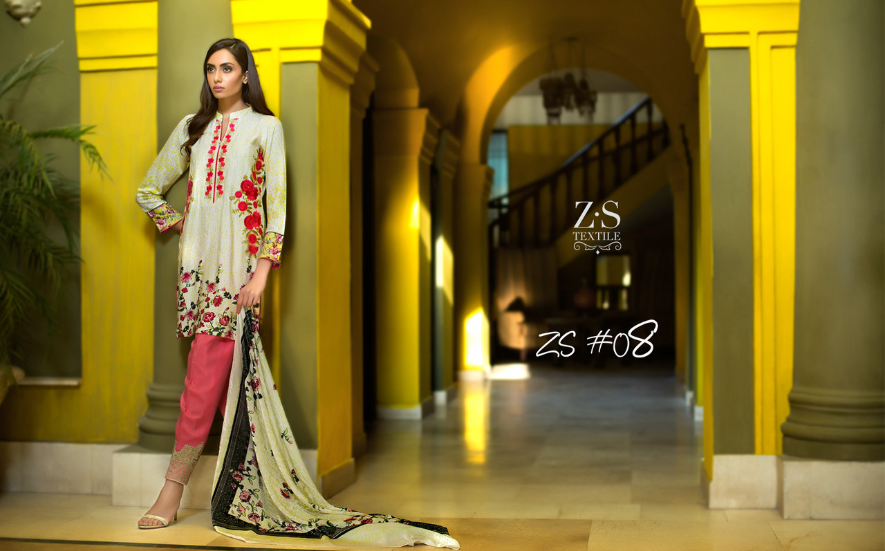 Saira Hassan Embroidered Velvet Collection Design 8