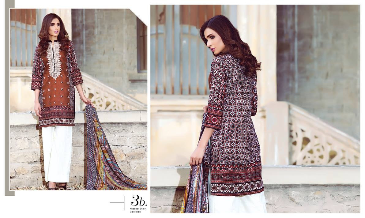 Kalyan Embroidered Shawl Collection - 3B