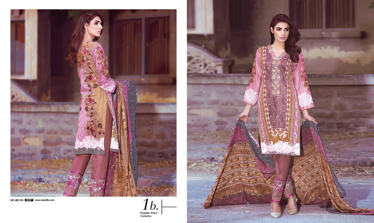 Kalyan Embroidered Shawl Collection - 1B