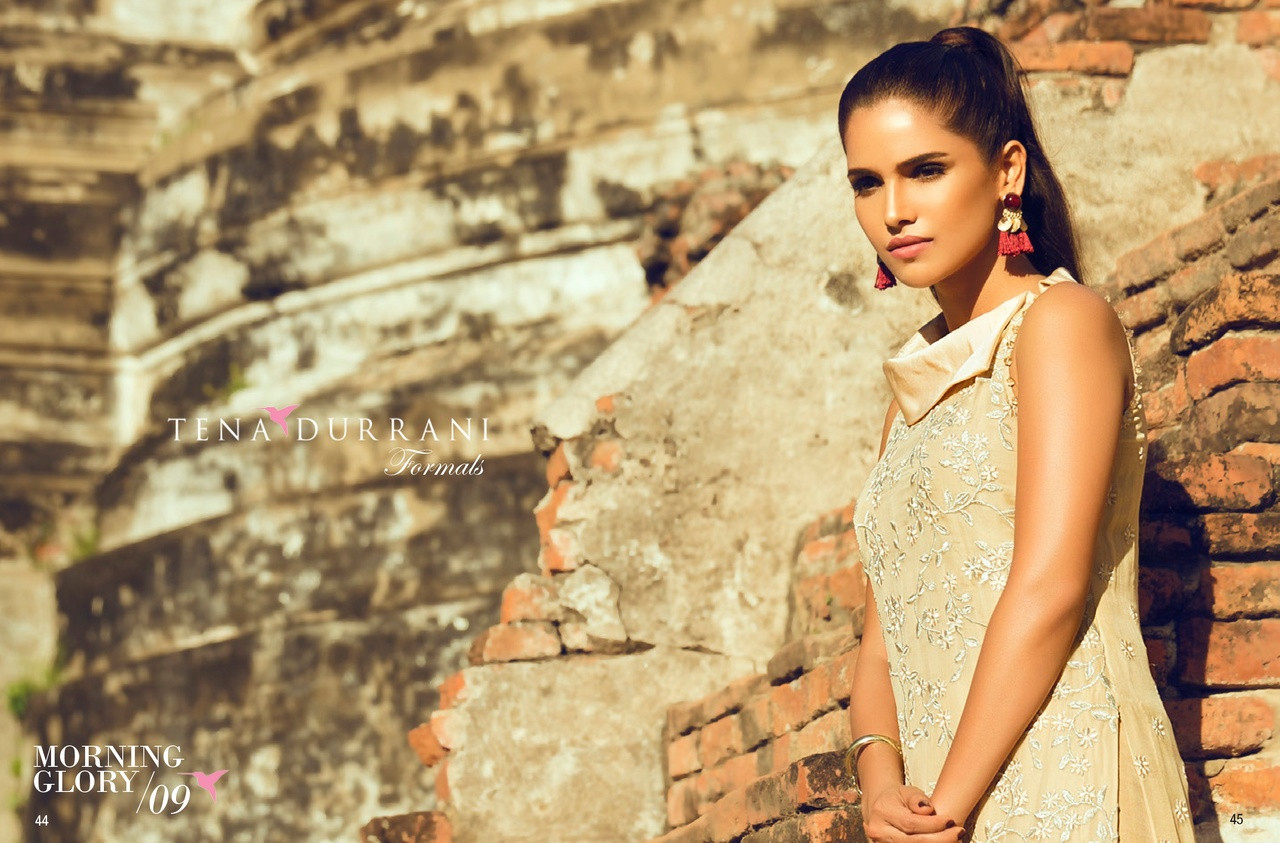 Tena Durrani Luxury Chiffon Design 9