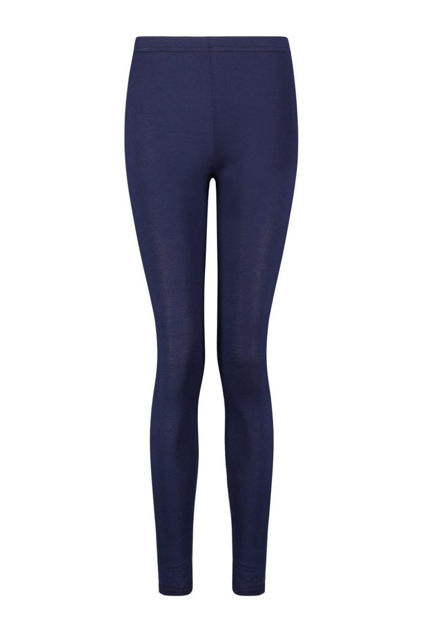 Fifth Avenue Basic Jersey Leggings - Navy Blue