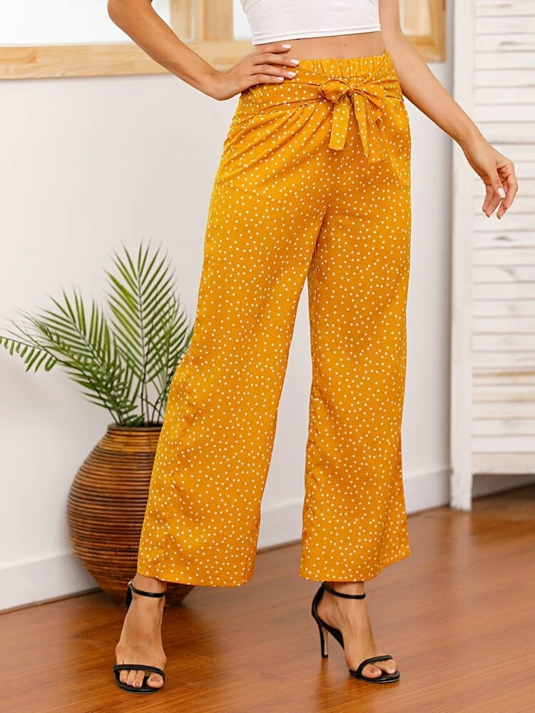 Fifth Avenue Cotton GTTWP32 Polka Dot Print Pants