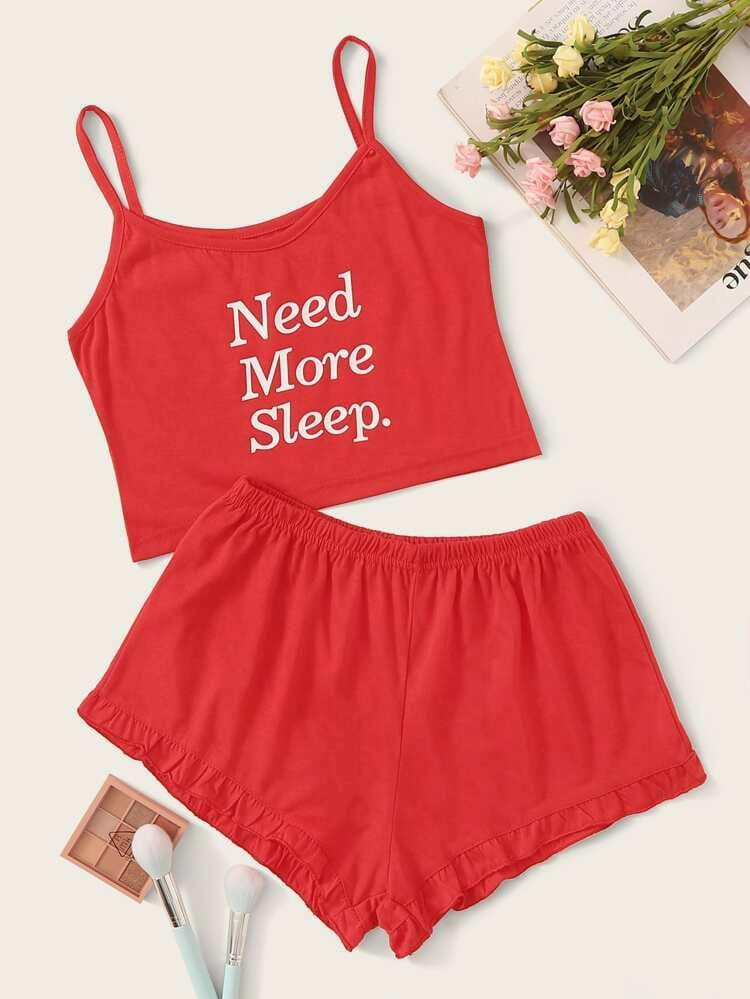Fifth Avenue Women's WSNS15 Printed Tank Top and Shorts Set