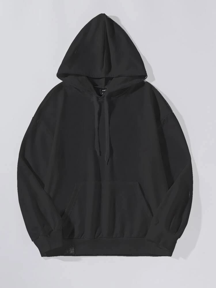 Fifth Avenue DIFT211 Babygirl Print Hoodie - Black