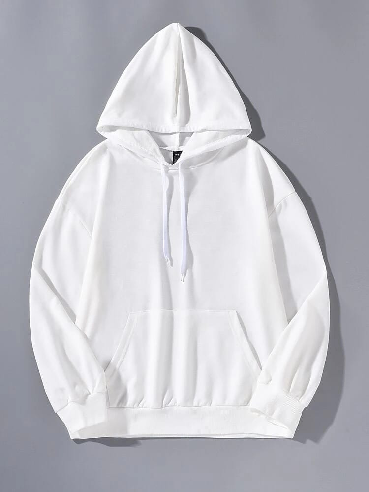 Fifth Avenue DIFT211 Babygirl Print Hoodie - White