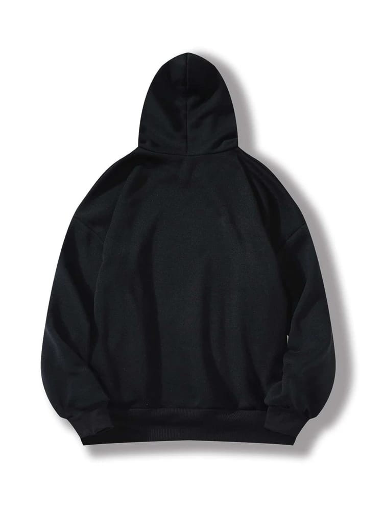 Fifth Avenue DIFT277 California Print Hoodie - Black