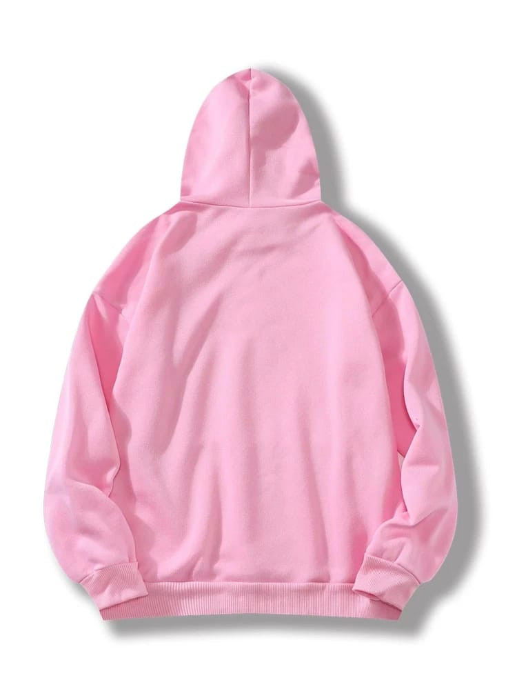 Fifth Avenue DIFT277 California Print Hoodie - Pink