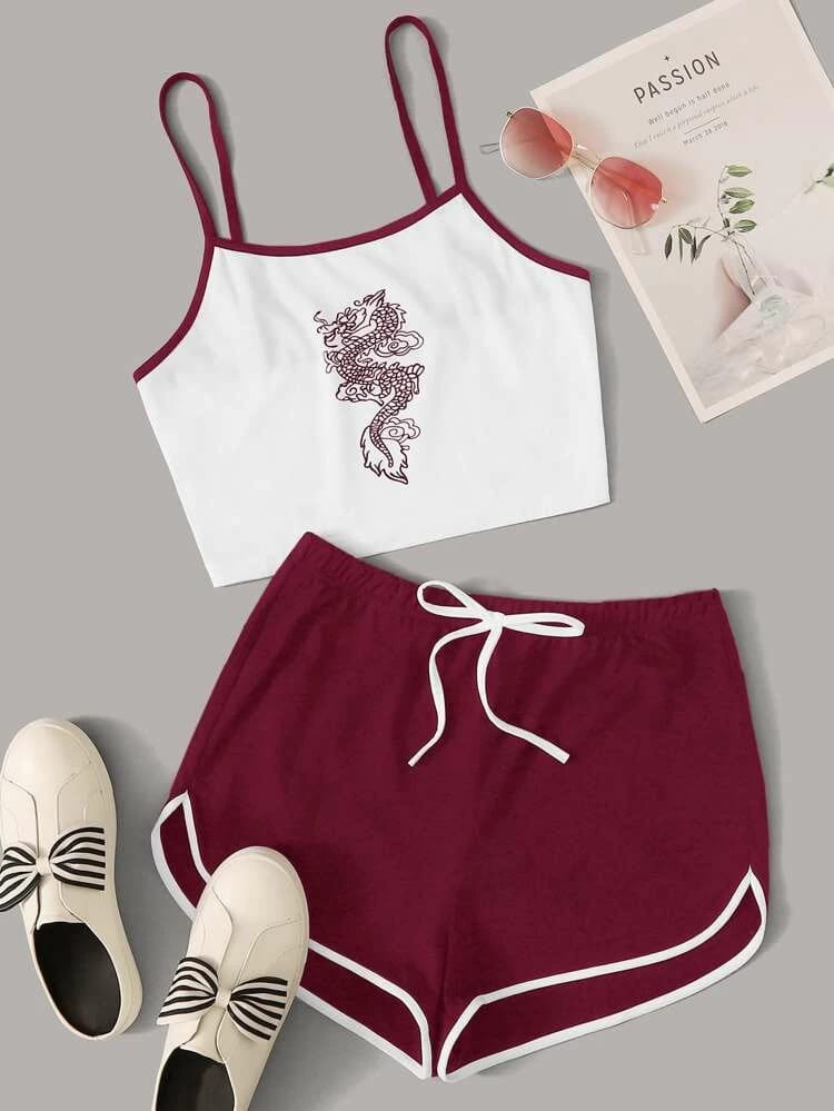 Fifth Avenue Women's WSNS45 Tank Top and Shorts Set