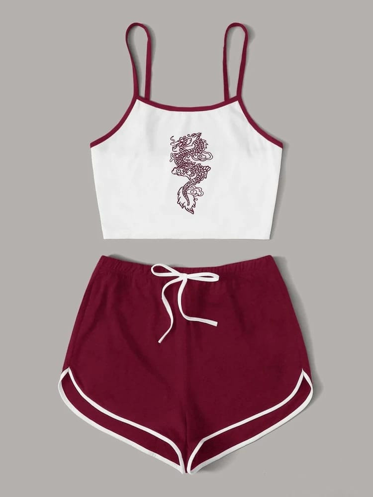 Fifth Avenue Women's WSNS45 Tank Top and Shorts Set