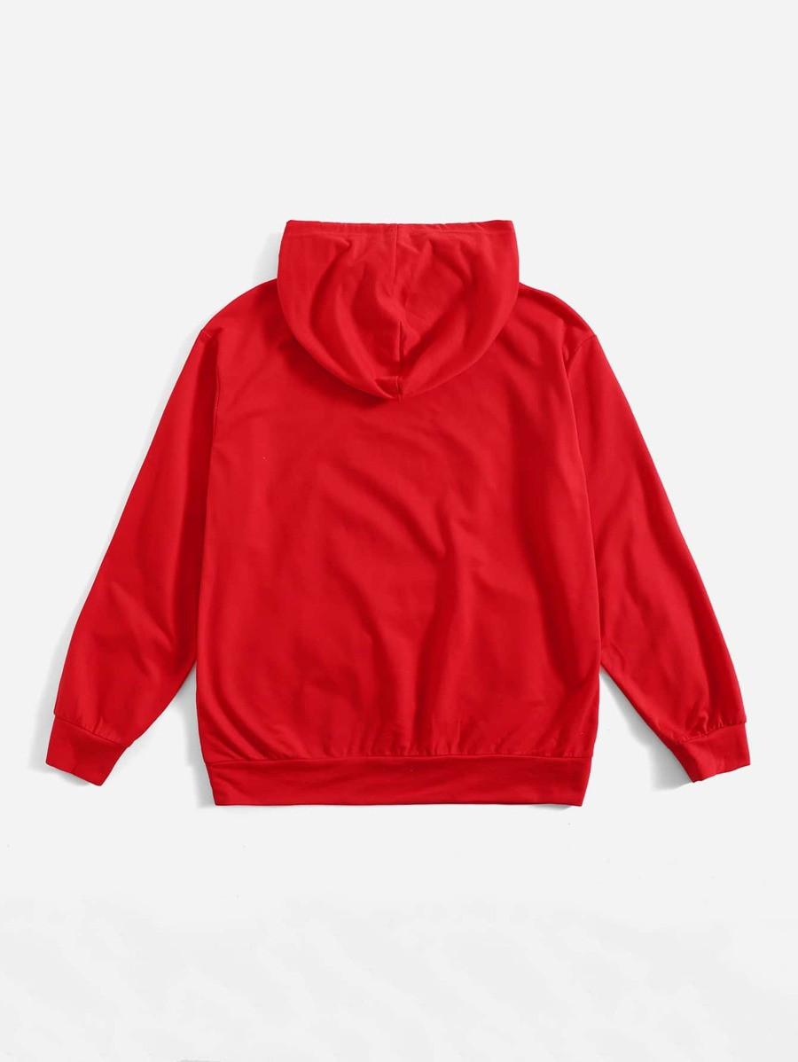 Fifth Avenue DIFT308 Butterfly Print Hoodie - Maroon