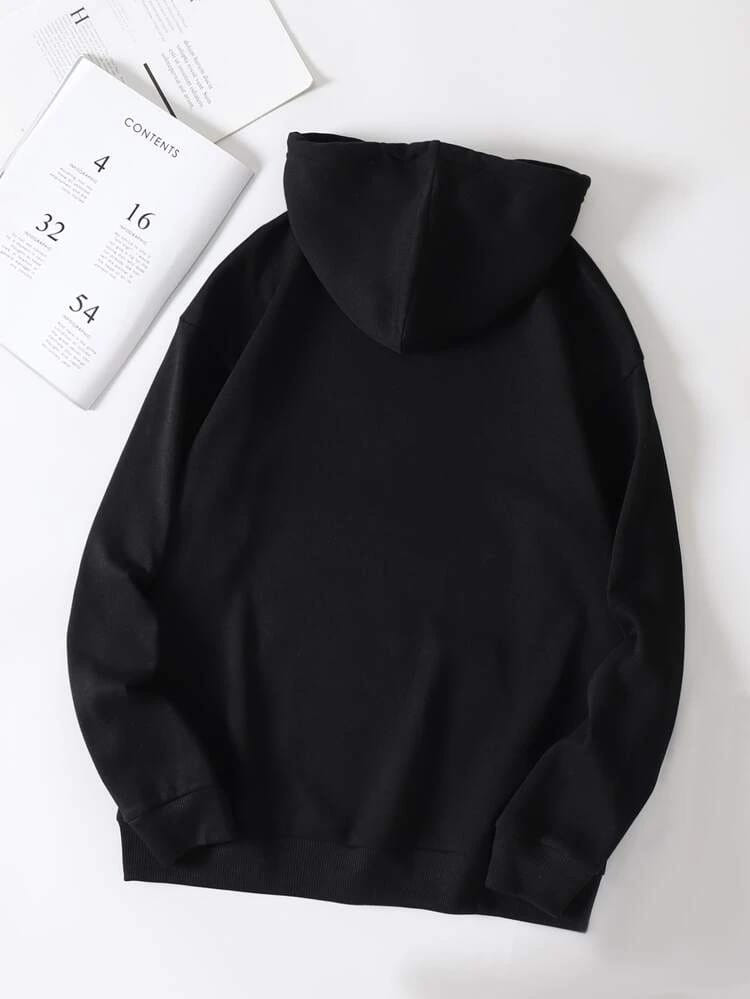 Fifth Avenue DIFT358 California Print Hoodie - Black