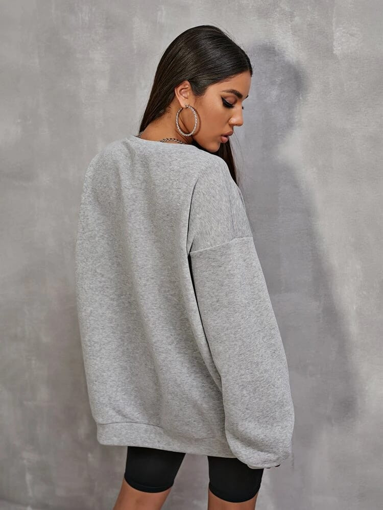 Fifth Avenue DIFT360 Maine Printed Sweatshirt - Grey