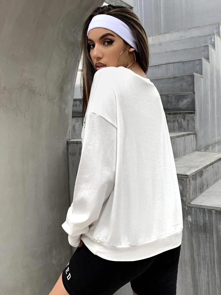 Fifth Avenue DIFT365 California Printed Sweatshirt - White