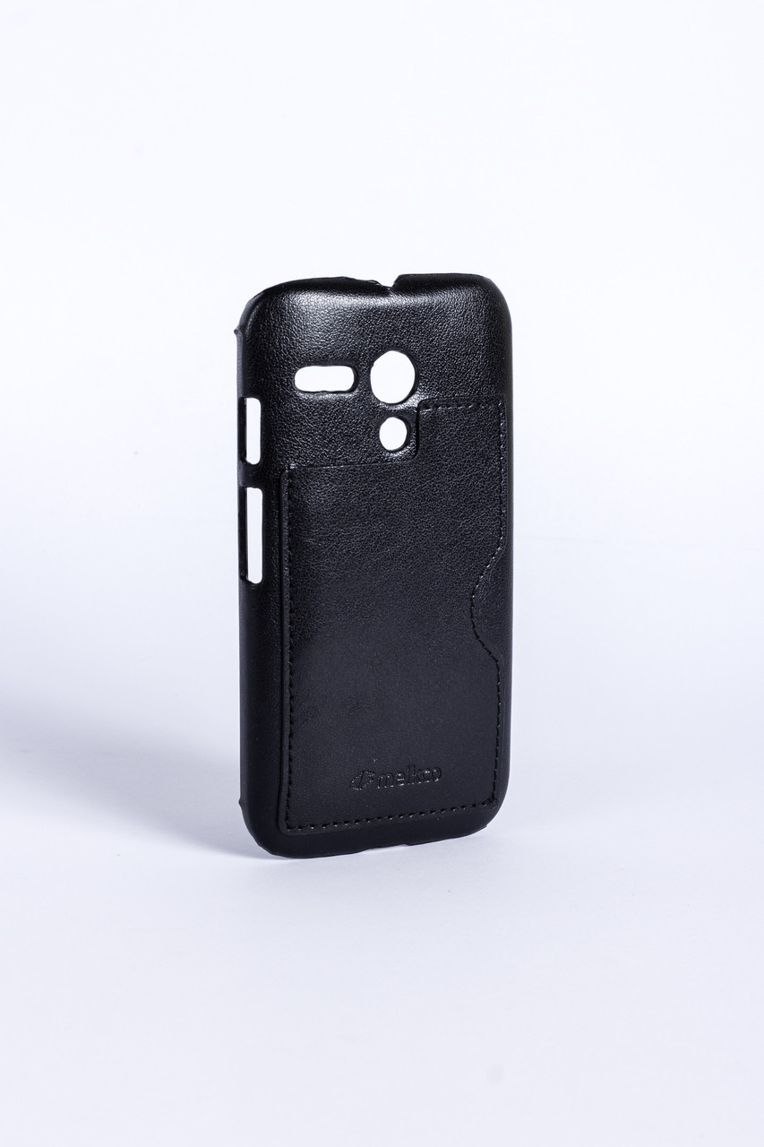 Melkco Leather Snap Cover for Motorola Moto G 2014 - Black