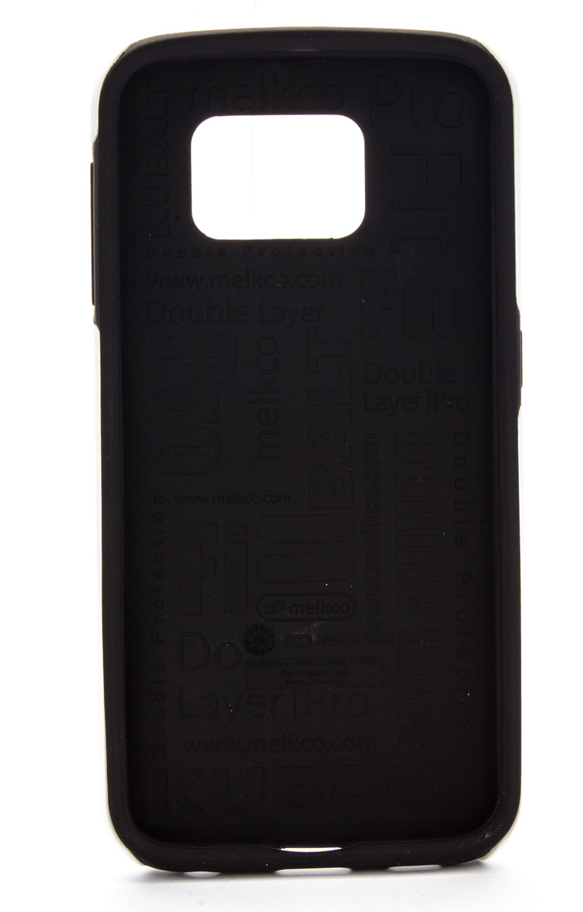 Melkco Kubalt Double Layer Case for Galaxy S6 - White/Black