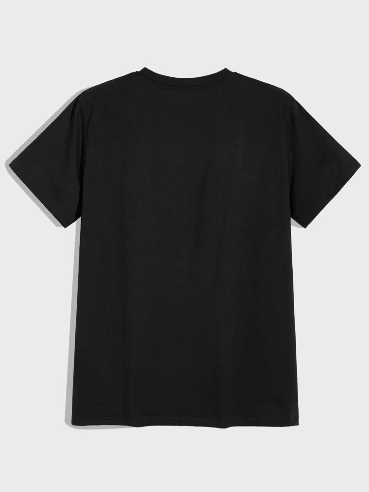 Fifth Avenue Space Astronaut Printed MIFT30 T-Shirt - Black