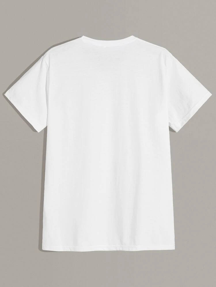 Fifth Avenue Relax Bear Printed MIFT33 T-Shirt - White