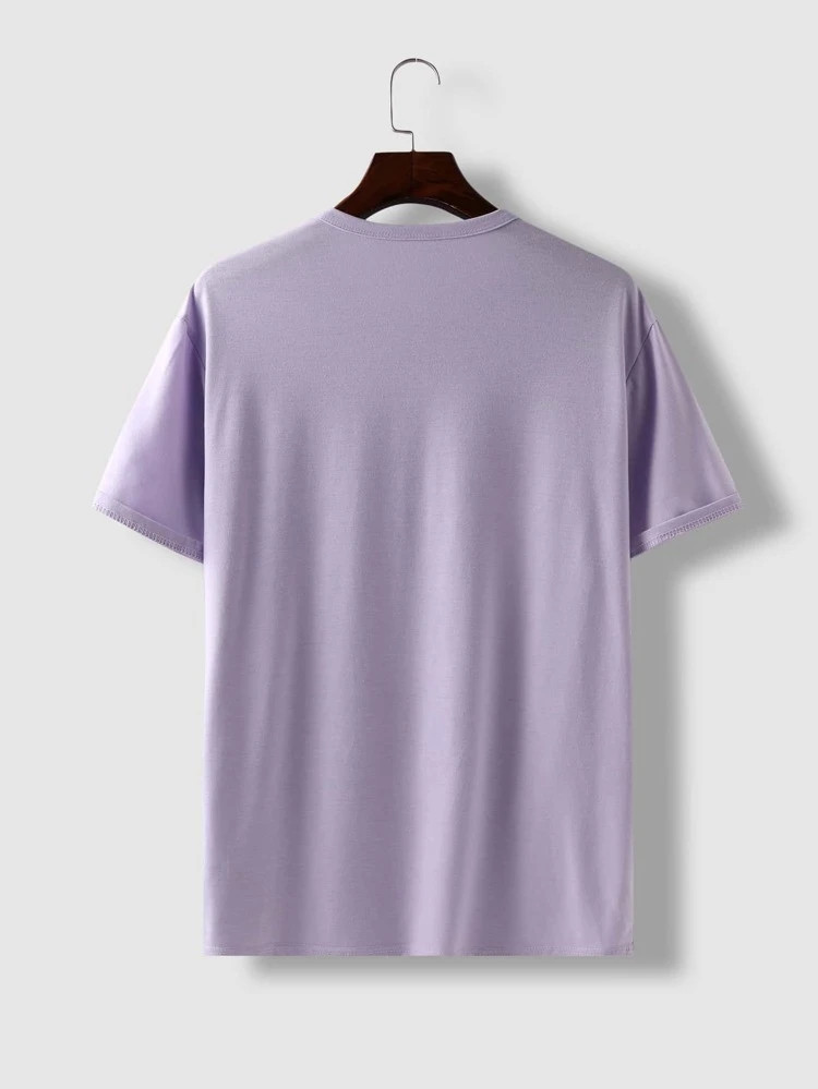 Fifth Avenue Wave Printed MIFT51 T-Shirt - Purple