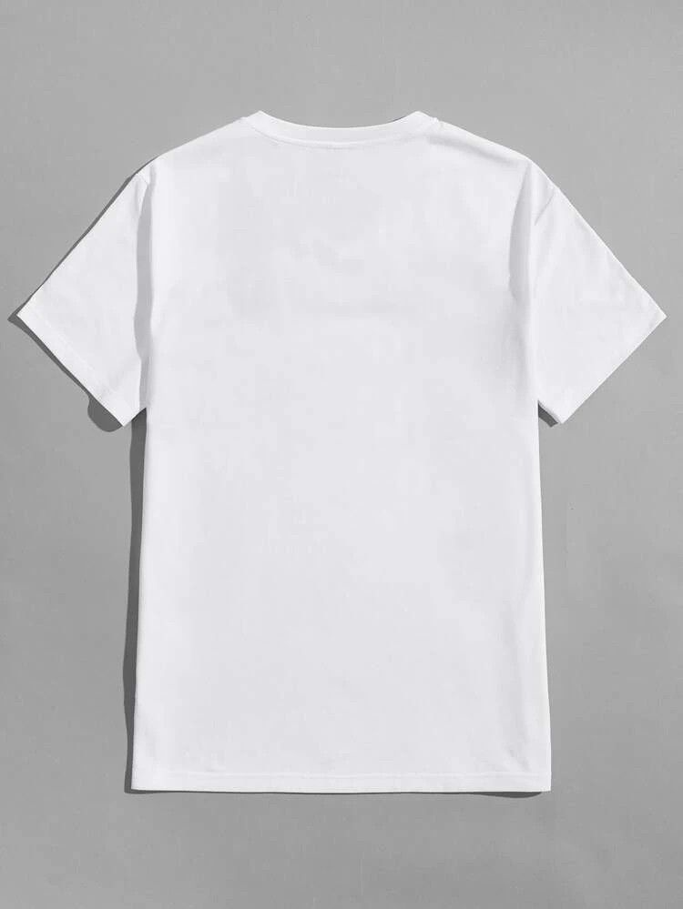 Fifth Avenue Side Tree Printed MIFT58 T-Shirt - White