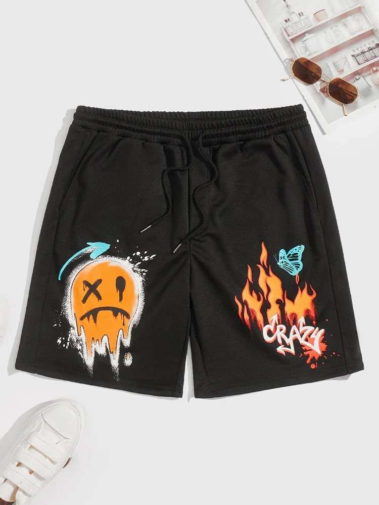 Fifth Avenue Mens FAMS4 Printed Shorts - FASPR6