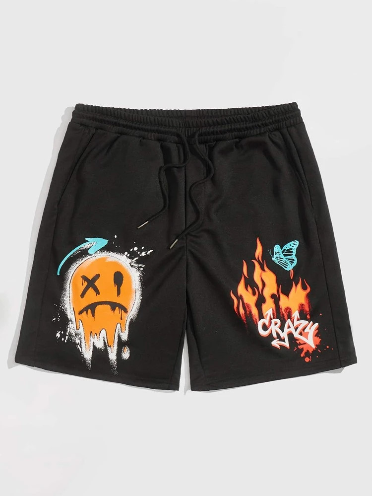 Fifth Avenue Mens FAMS4 Printed Shorts - FASPR6