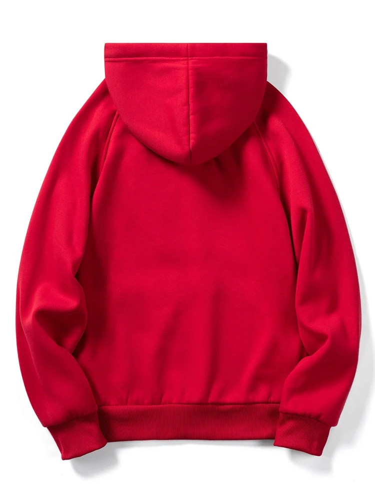 Fifth Avenue Printed Hoodie MIFT284 - Red