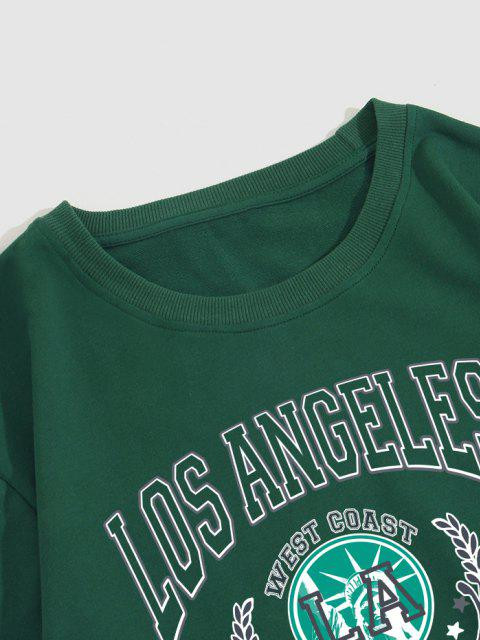 Fifth Avenue Mens Printed Sweatshirt MIFT289 - Green