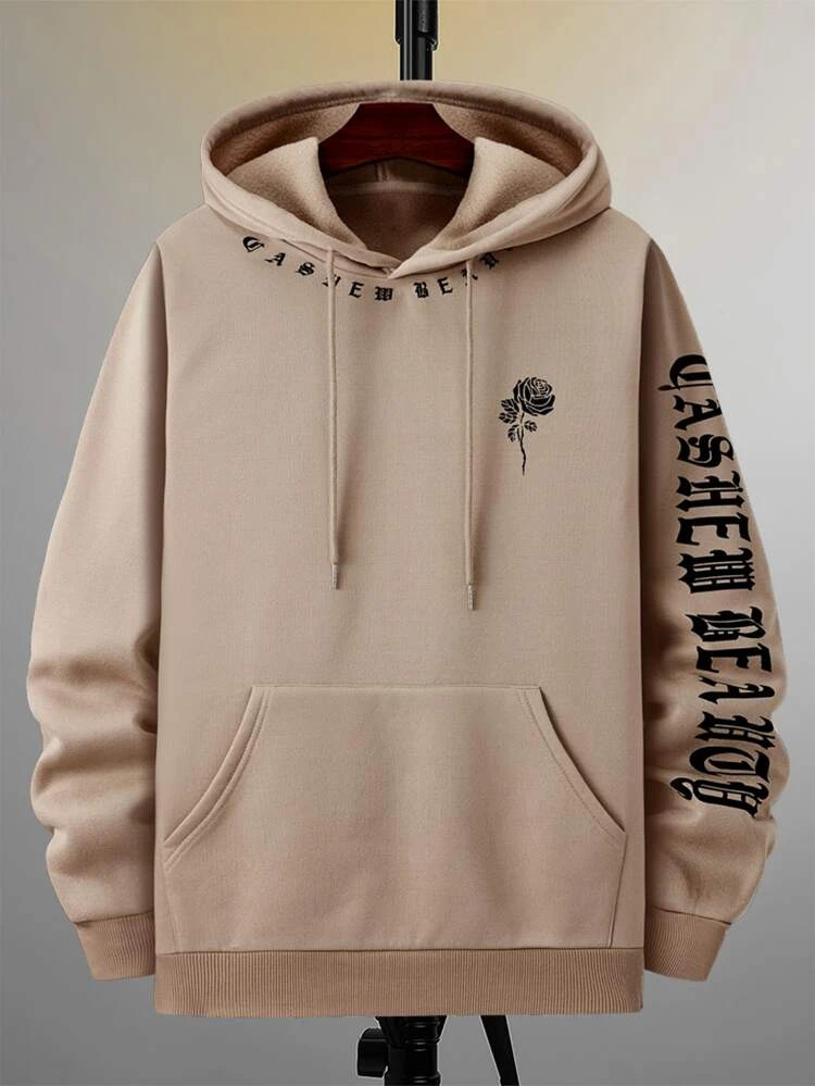 Fifth Avenue Printed Hoodie MIFT294 - Cream