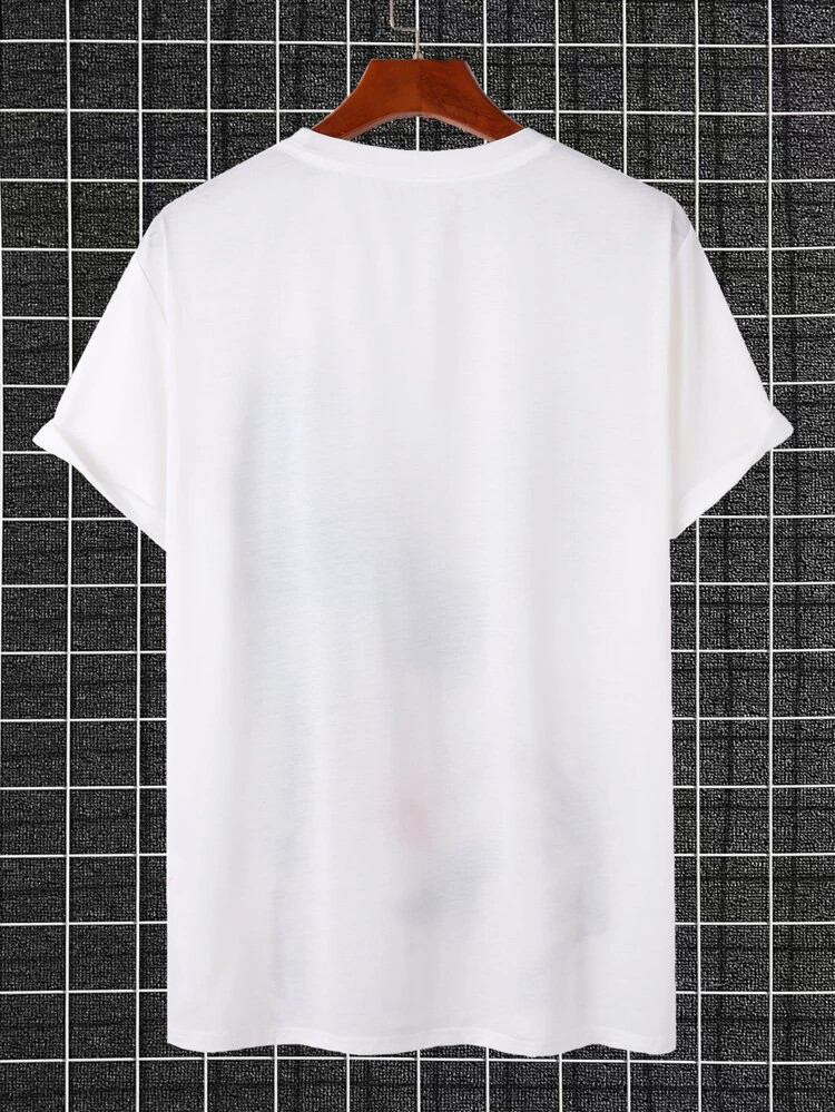 Fifth Avenue Painting Printed MIFT389 T-Shirt - White