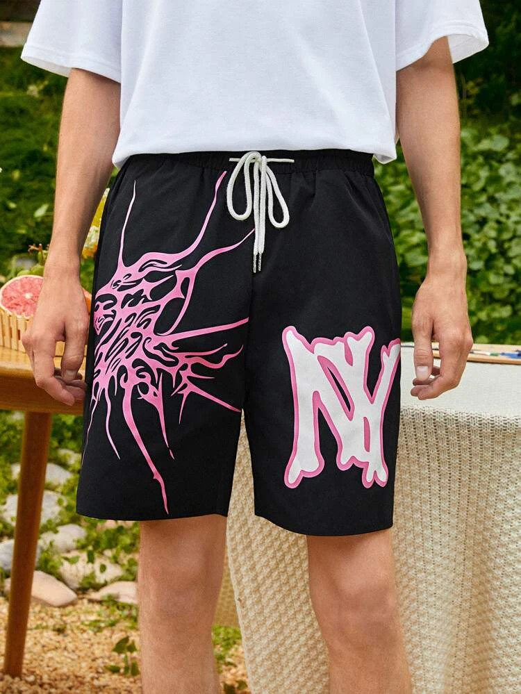 Fifth Avenue Mens FAMS4 Printed Shorts - FASPR43