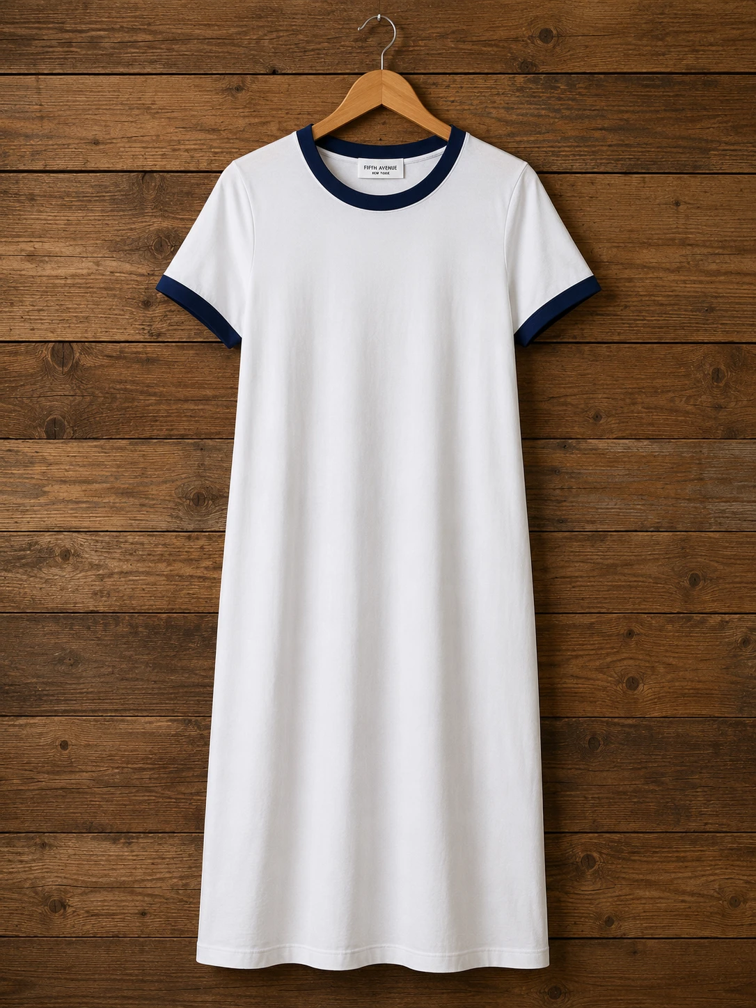 Fifth Avenue Women's FAWTS271 Long T-Shirt Dress