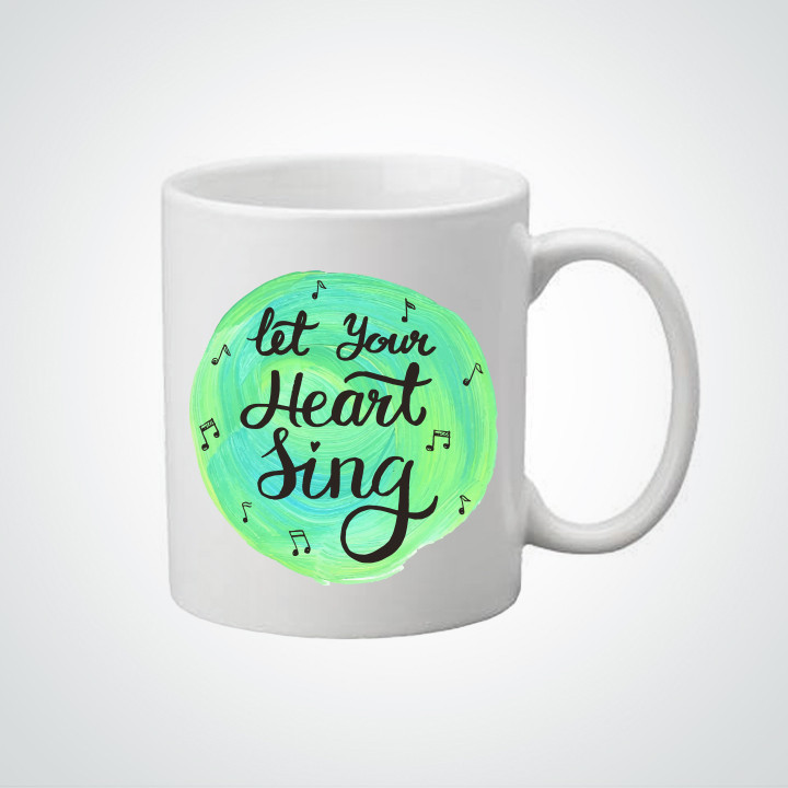 Let Your Heart Sing Mug