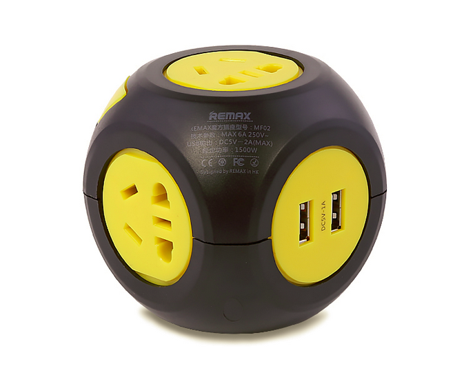 REMAX MF-02 Magic Cube charger 1500W (wireless) - Black