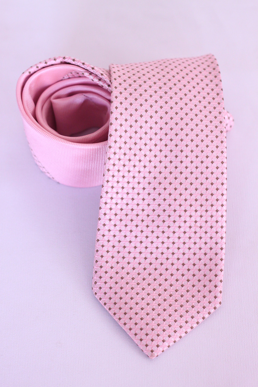 Tayyab Bombal Men's Pink Necktie