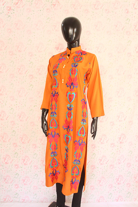 Rust Stone Boski Shirt By Marjan