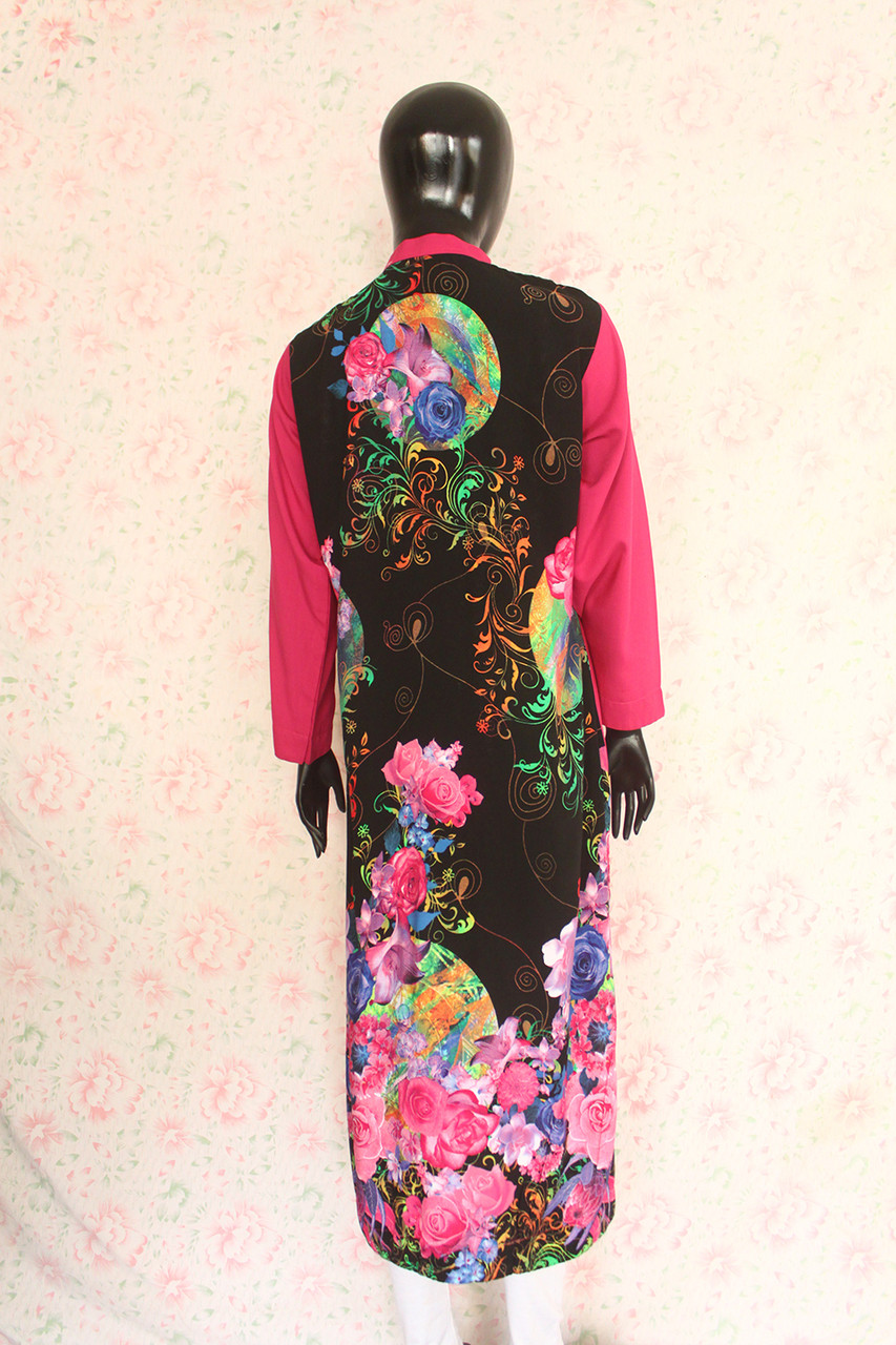 Pink Silk Lawn Shirt2 By Marjan