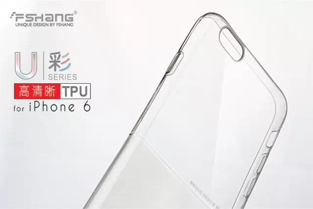 fshang U Color Series Case iPhone 6 - Transparent