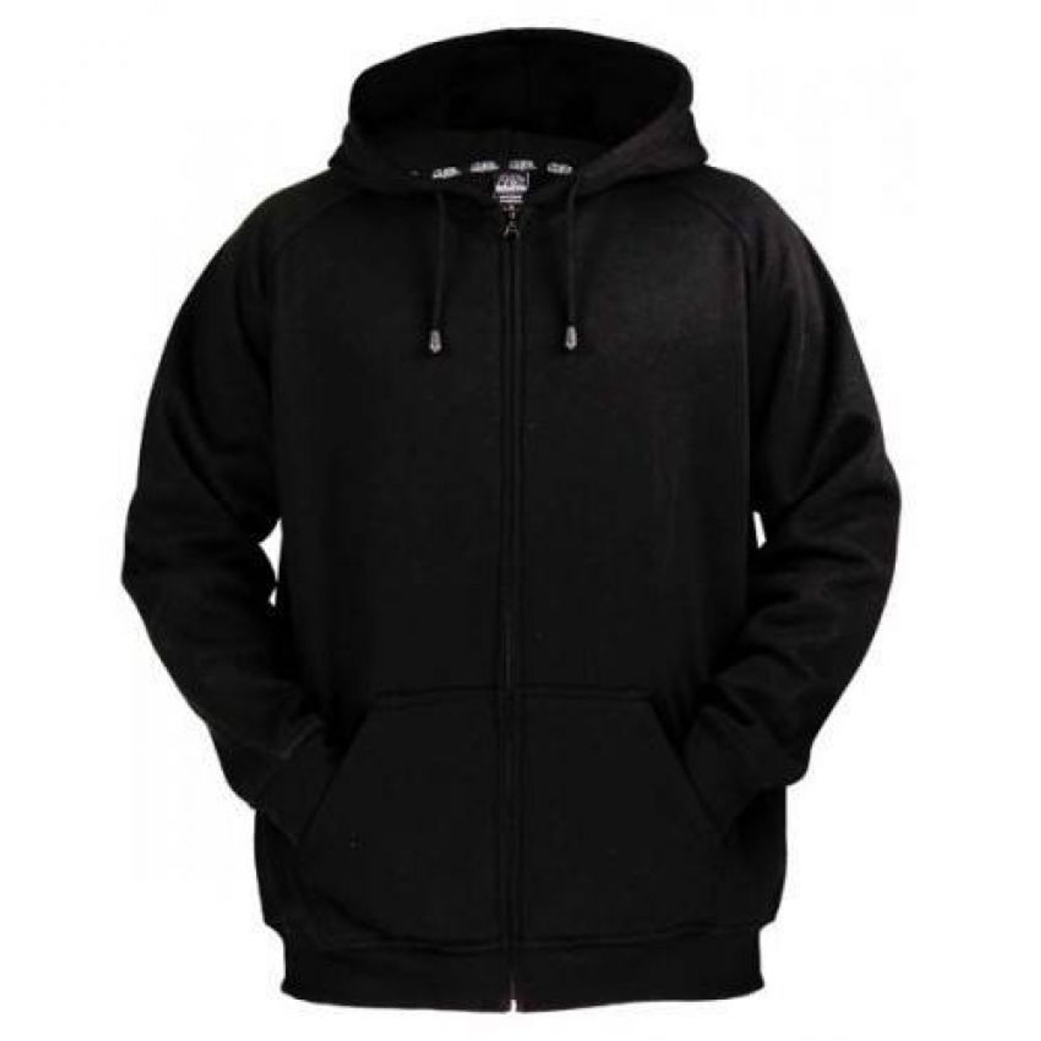 black zip sweatshirt
