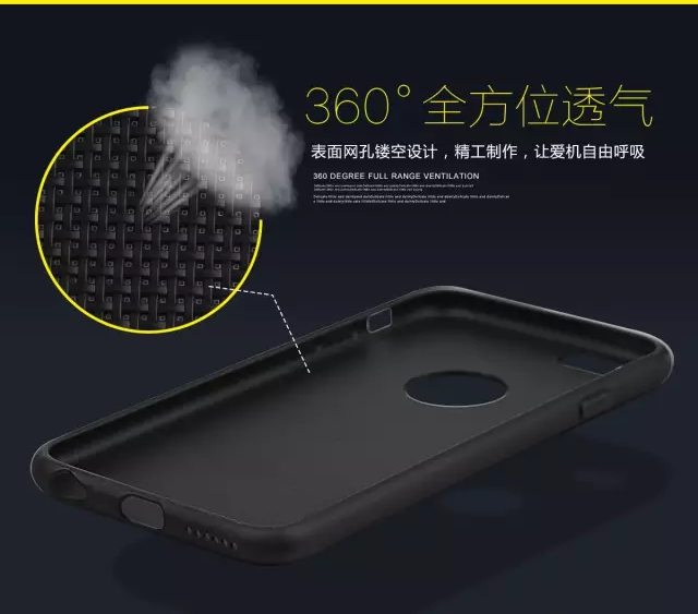 fshang Ventilate Case for iPhone 6 / 6s Plus - Blue