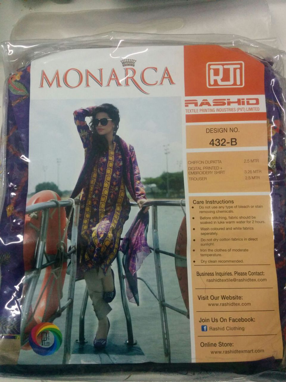 Monarca Premium Collection 432-B By Rashid Tex