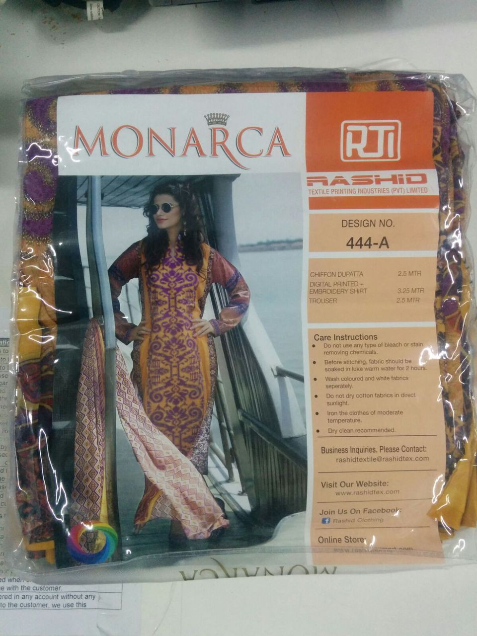 Monarca Premium Collection 444-A By Rashid Tex