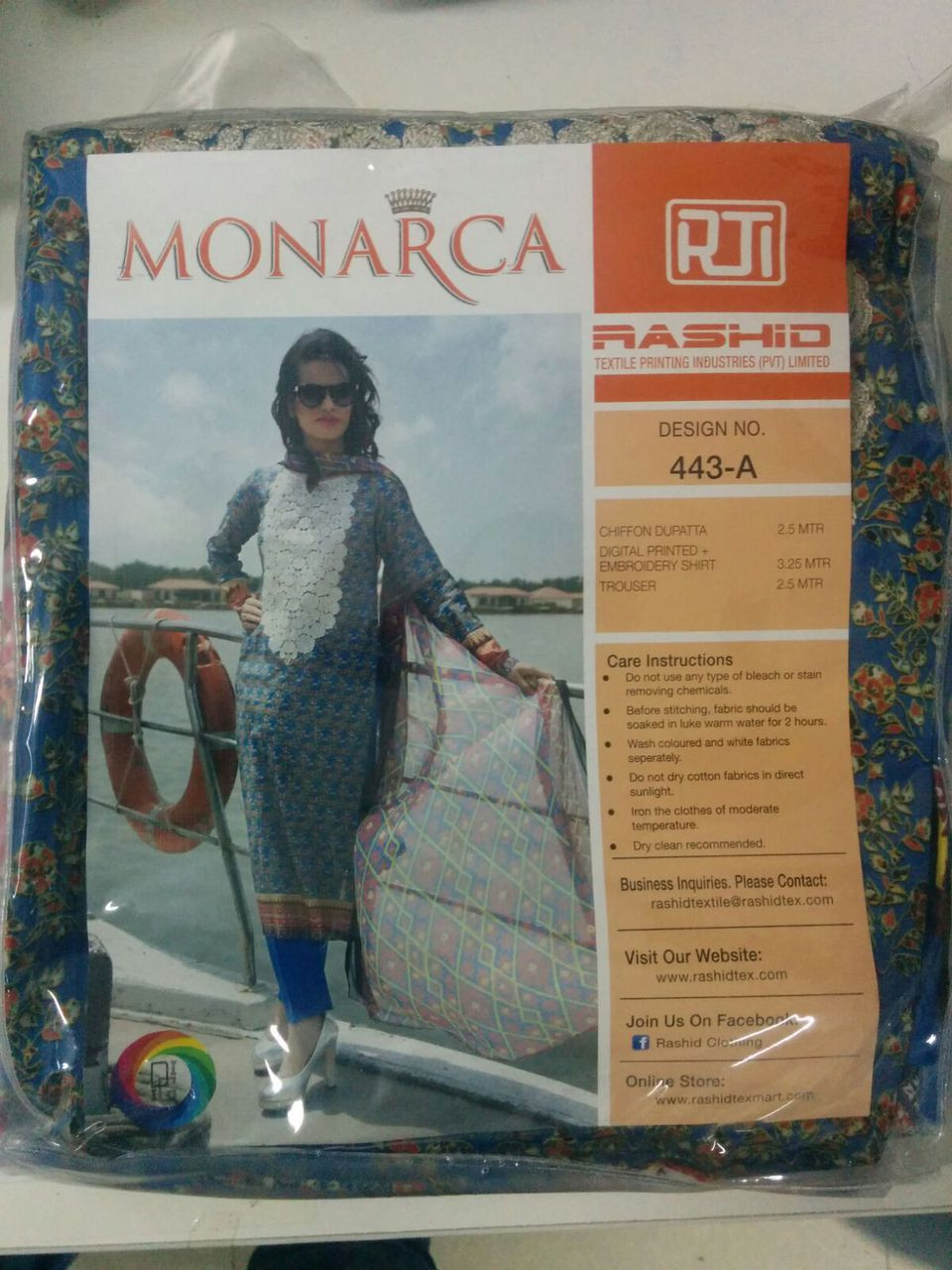 Monarca Premium Collection 443-A By Rashid Tex