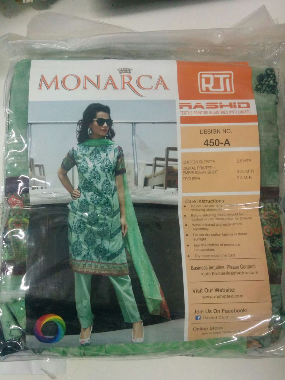Monarca Premium Collection 450-A By Rashid Tex