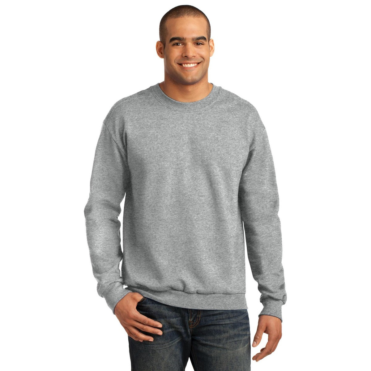 Heather Grey Sweatshirt by Rush