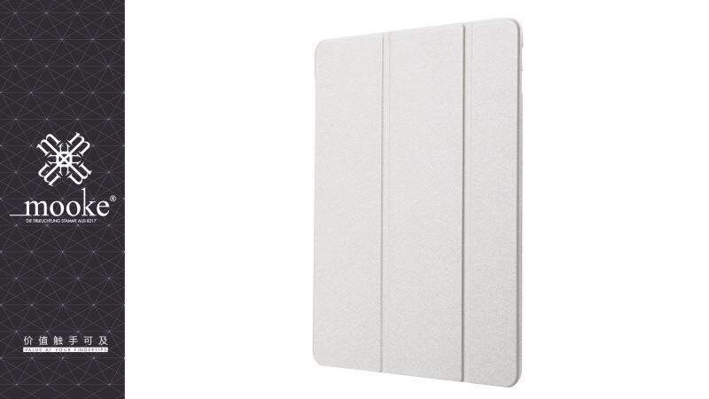 fshang Mooke Shiny Series Stand Case for iPad Air 2 - White