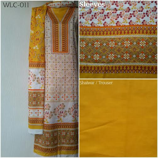 Annafeu Apparels 3 Piece Lawn Design WLC-011